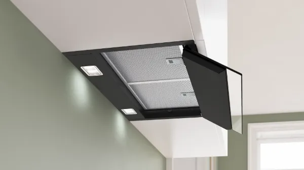 Bosch DBB67DP60B Integrated Design Hood in Matt black 