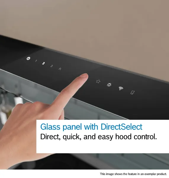 Bosch DBB67DP60B Integrated Design Hood in Matt black 