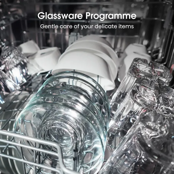 Hisense HS523E15WUK Slimline Dishwasher - White - 10 Place Settings