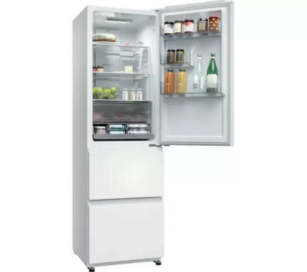 Haier HTR3518ENMWK 60/40 Total Frost Free Fridge Freezer - White