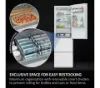 Haier HTR3518ENMWK 60/40 Total Frost Free Fridge Freezer - White