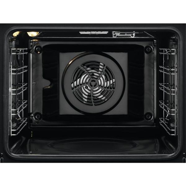 AEG BPX535A61M 3000 AirFry Built In Single Electric Oven Stainless Steel_Open Door View