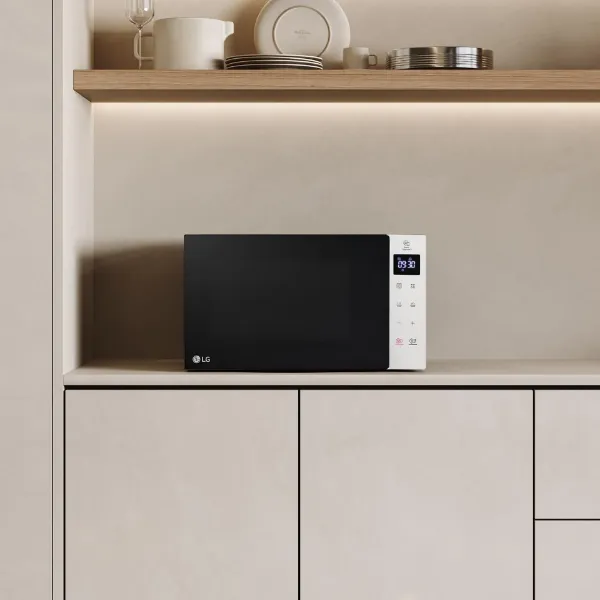 LG MS2032GASW 20l 700W NeoChef™ Microwave Oven with Touch Control Panel - White