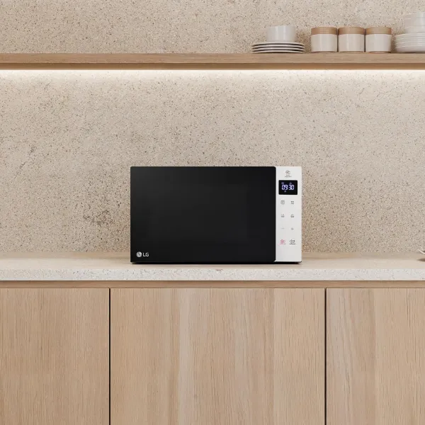 LG MS2032GASW 20l 700W NeoChef™ Microwave Oven with Touch Control Panel - White