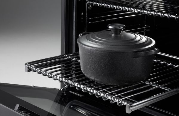 Bertazzoni PRO115I3EART2 Professional 110cm Triple Induction Range Cooker in Orange