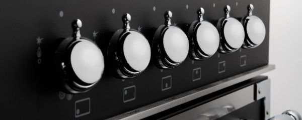 Bertazzoni HER96L2EXT2 Heritage 90cm Double Dual Fuel Range Cooker in Stainless Steel