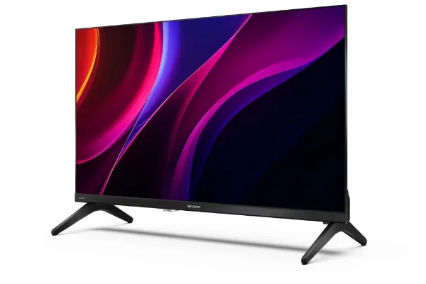 Sharp 1T-C24HE2245KB HDR TV - Black_angle view