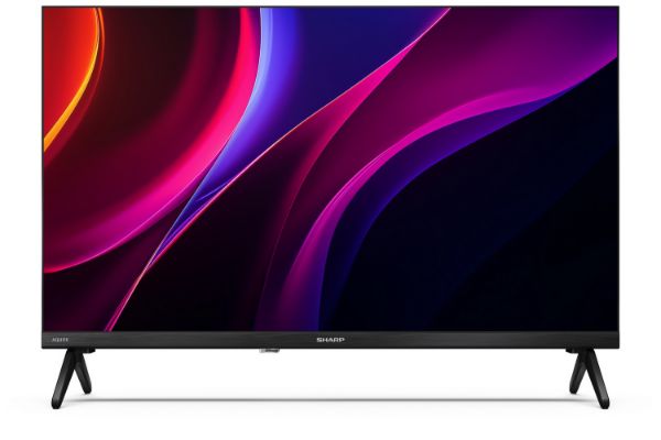 Sharp 1T-C24HE2245KB HDR TV - Black_front