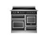 Bertazzoni HER105I3ENET2 Heritage 100cm Triple Induction Range Cooker in Black