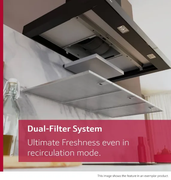 Neff D97BDN2S0B Wall-Mounted Cooker Hood in Matt Black 