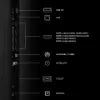 TCL 85C8L-UK 85" 4K Ultra HD QD-Mini LED Google TV_ports