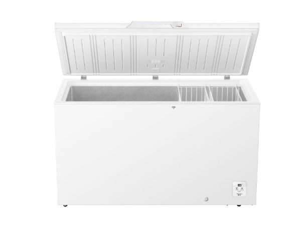 CF501EW Chest Freezer – White_open