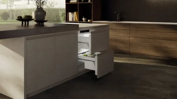 Liebherr URDd375i Prime Integrated Undercounter Larder Fridge_Installed Kitchen View