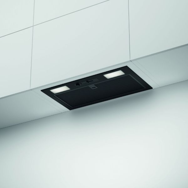 Faber Inca Plus HC 52cm Black Integrated Canopy Cooker Hood_front