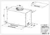 Faber Inca Lux 3.0 EVO 52cm Black Integrated Canopy Cooker Hood_diagram