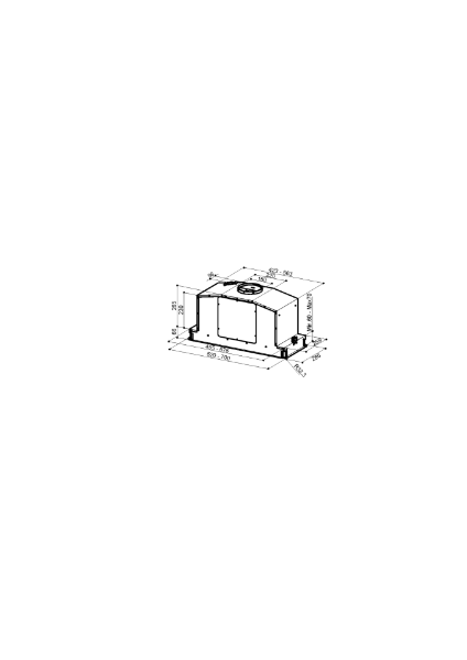 Faber In-Light EV8P A52 52cm White Cooker Hood_dimensions
