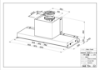 Faber In-Nova Smart Plus A60 60cm Integrated Cooker Hood_dimensions