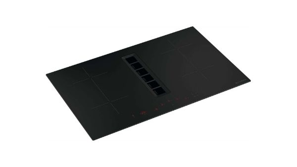 Faber Galileo Flow F830 Recirculating Only Black Glass Vented Induction Hob_front