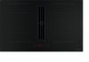 Faber Galileo Phantom F830 Recirculating Only Matt Black Venting Induction Hob_zones