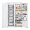 Haier HAUN518EWK UP 55 Series 6 Integrated Upright Freezer - White - 200L_double