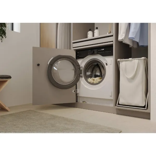 Haier BHA6S696M6D9-80 Integrated Washer Dryer, 9kg/6kg, 1600 Spin, White, D Rated _view