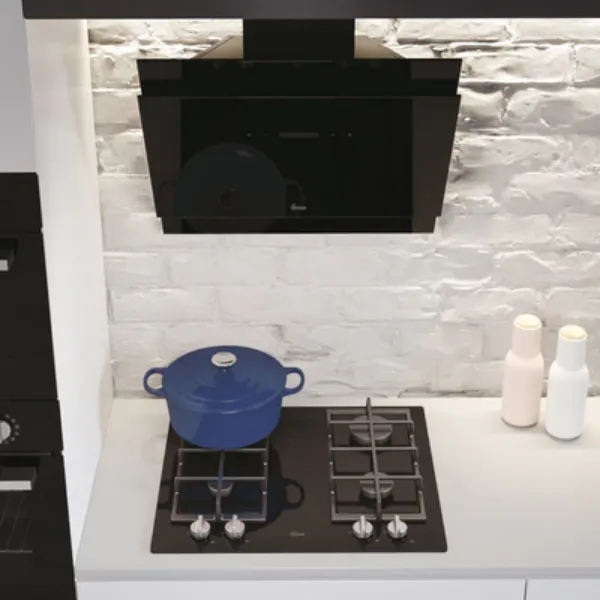 Hoover HDG6DCH3B H-Hood 300 Cooker Hood - Black - 60cm_view