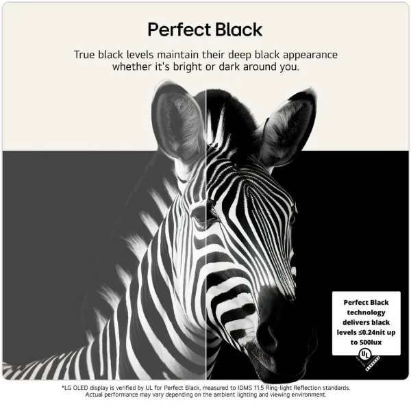LG OLED83C66LB.AEK 83" 4K OLED Smart TV _perfect black