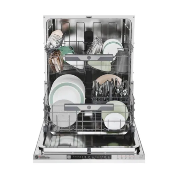 Hoover HI 4E7L0S-80 H-Dish 300 Integrated Dishwasher - White - 14 Place Settings_open