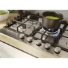 Hoover HGH75WC3X H-Hob 300 Gas Hob - Stainless Steel - 5 Rings_view