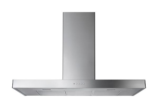 Rangemaster 134700 100cm Flat Cooker Hood in Stainless Steel and Chrome - UHDF100SS/_main