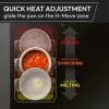 Hoover HIF84DCS Collection 5 Induction Hob - Black - 4 Burners_heat