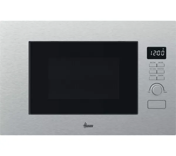 Hoover HO38FL7NWBXUK Collection 3 Built-in Compact Microwave with Grill - Stainless Steel_main