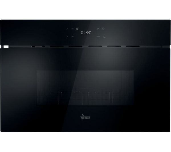 Hoover HO38SC3BF7XK Collection 3 Built-in Compact Microwave with Grill - Black_main