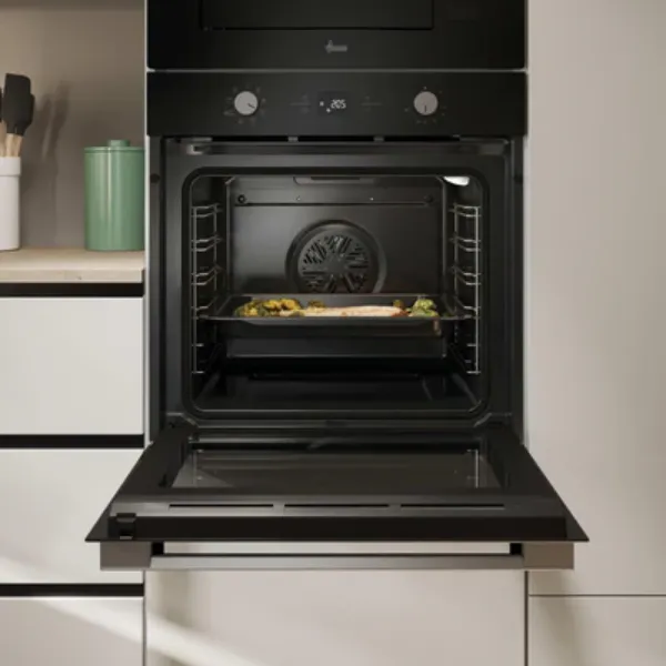 Hoover HO6 H3T1HTX Collection 3 Electric Oven + Hydrolytic Clean - Stainless Steel_open