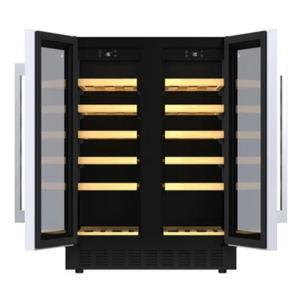 Hoover HWCB 60D UK/N H-Wine 700 Wine Cooler - Black - 38 Bottles_open