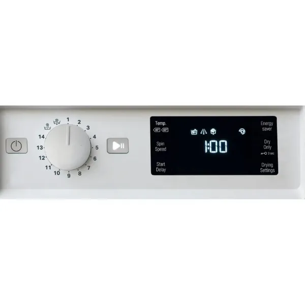 Hotpoint BIWDHG861485 8kg/6kg 1400 Spin Integrated Washer Dryer - White_dial