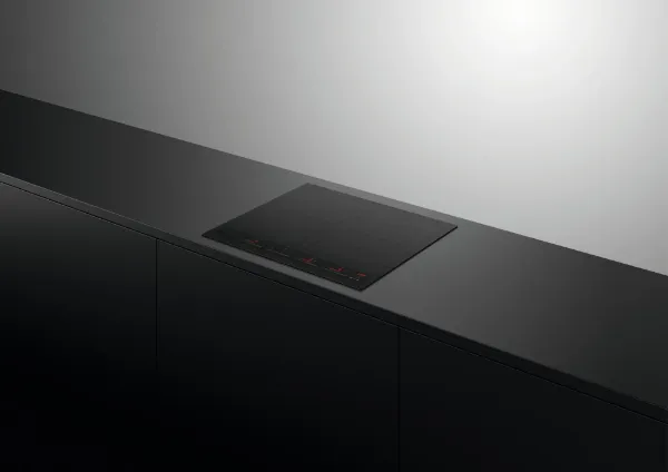 Fisher & Paykel CI604ZZDTB5 4 Zone Induction Hob - Black_angled view