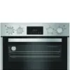 Hotpoint DIH82DIX 59.4cm Built In Electric Double Oven - Stainless Steel