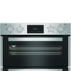 Hotpoint DUH10DIX 59.4cm Built In Electric Double Oven - Stainless Steel