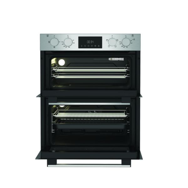 Hotpoint DUH10DIX 59.4cm Built In Electric Double Oven - Stainless Steel