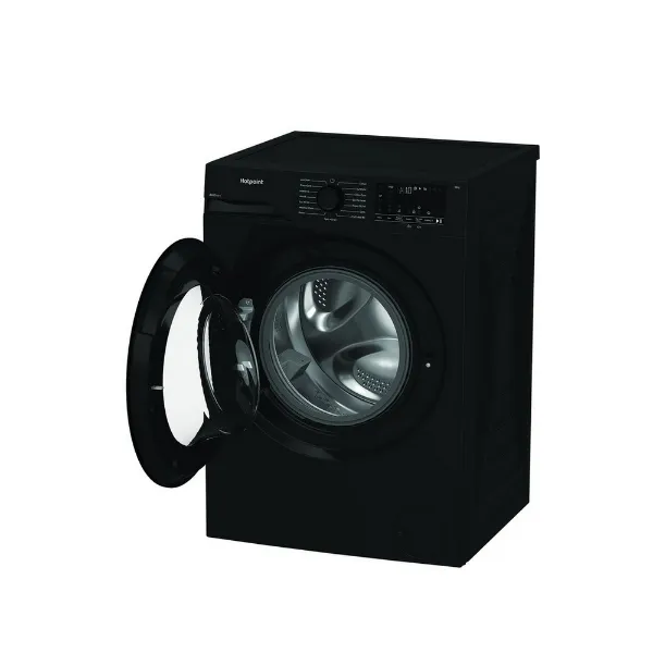 Hotpoint H 101B ANTI STAIN UK 10kg 1400 Spin Washing Machine - Black