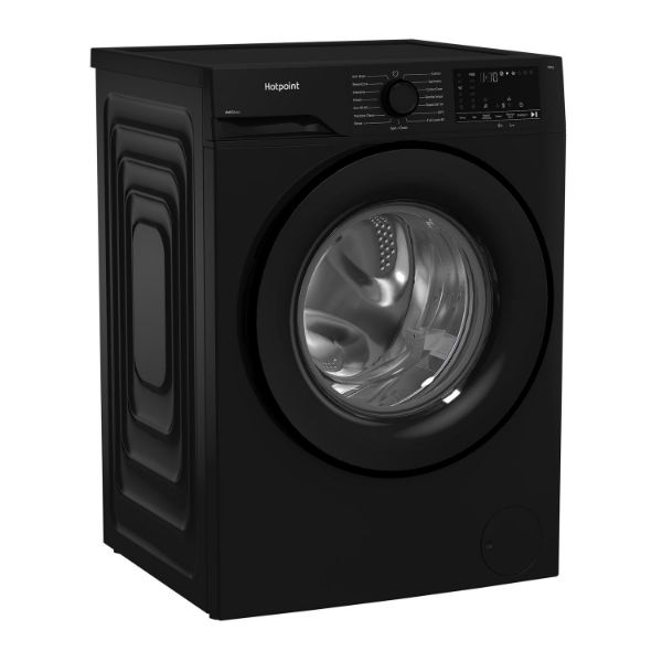 Hotpoint H 101B ANTI STAIN UK 10kg 1400 Spin Washing Machine - Black