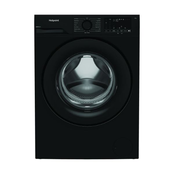 Hotpoint H 101B ANTI STAIN UK 10kg 1400 Spin Washing Machine - Black