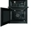 Hotpoint HDME6VDC2AX 60cm Double Oven Electric Cooker with Ceramic Hob - Stainless Steel