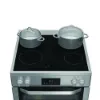 Hotpoint HDME6VDC2AX 60cm Double Oven Electric Cooker with Ceramic Hob - Stainless Steel