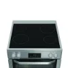 Hotpoint HDME6VDC2AX 60cm Double Oven Electric Cooker with Ceramic Hob - Stainless Steel