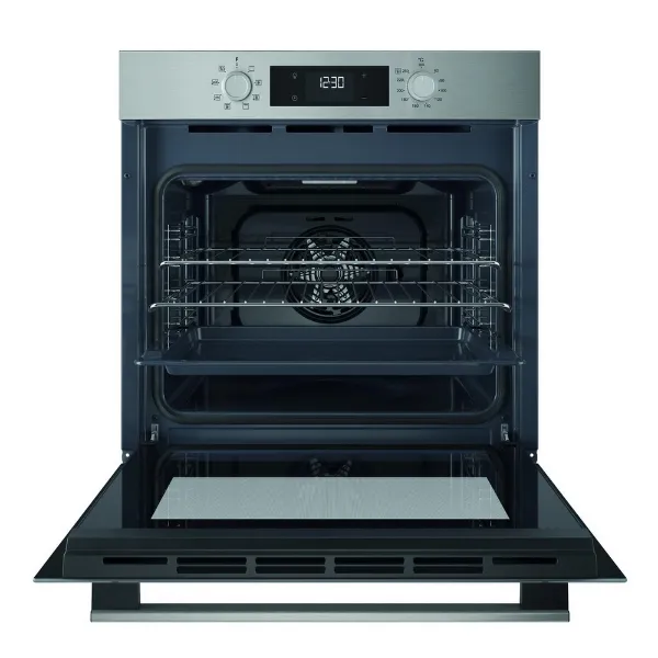 Hotpoint HO255HXUK 59.5cm Built In Electric Single Oven - Stainless Steel