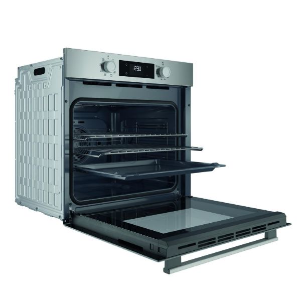 Hotpoint HO255HXUK 59.5cm Built In Electric Single Oven - Stainless Steel