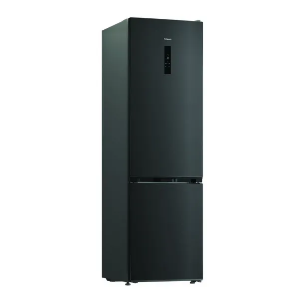 Hotpoint HPK26413XR6UKE 59.5cm 70/30 Fridge Freezer - Black Steel
