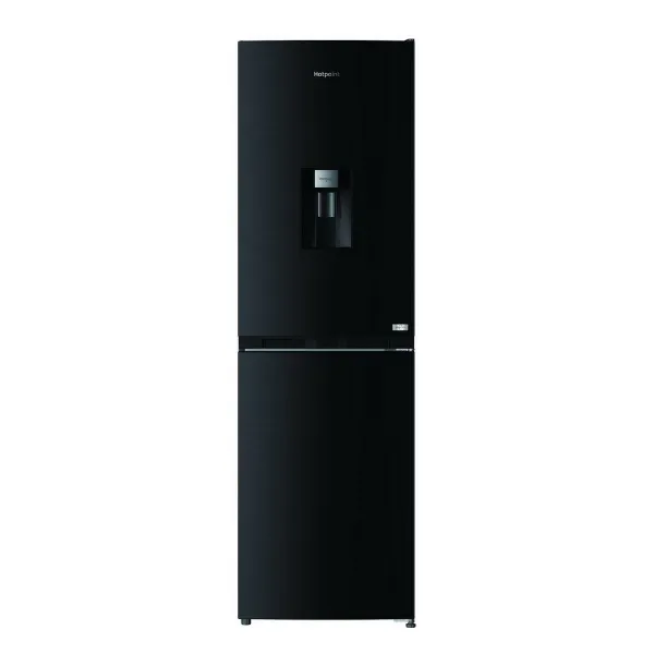 Hotpoint HPKF3241WXR4UK 54.5cm 50/50 Fridge Freezer - Black Steel